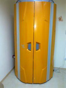 вертикальный, профессиональный турбо солярий hapro luxura v5 новые лампы доставка гарантия киев харьков днепропетровск донецк сумы запорожье  купить бу солярий